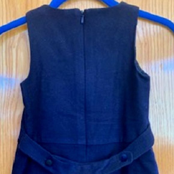 Girls' David Charles Wool Blend Sleeveless Black Dress Embroidered Sz: 3T - Picture 3 of 8